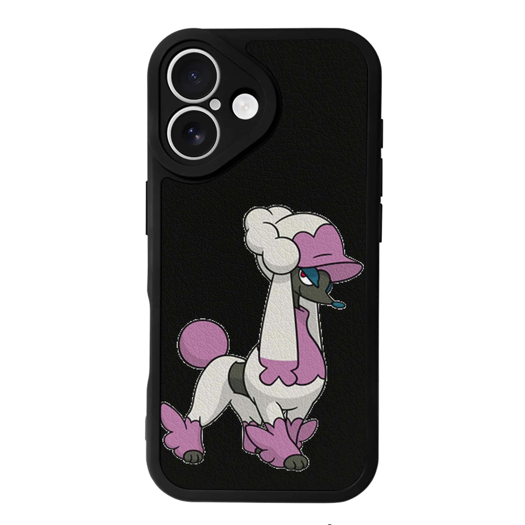 （画像用） ポケットモンスター Pokémon 【iPhone 16シリーズ対応】シリコンスマホケース（レザー調） 材質：シリコン